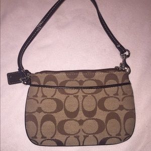 Authentic Coach Wristlet
